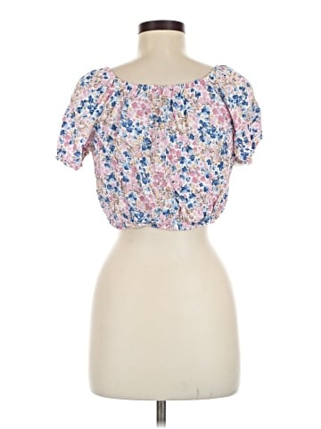 Wallflower Short Sleeve Blouse (view 2)