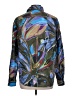 Hinson Wu Print Blue Green Long Sleeve Blouse Size L (estimated) - photo 2