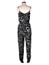 H&M Conscious Print Black Jumpsuit Size 6 - photo 2