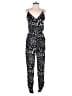 H&M Conscious Print Black Jumpsuit Size 6 - photo 1