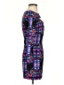 Mara Hoffman 100% Polyester Graphic Black Cocktail Dress Size 2 - photo 4