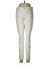 Gap Outlet Metallic Ivory Jeans Size 6 - photo 1
