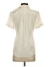 Theory Ivory Short Sleeve Silk Top Size P (petite) - photo 2