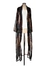 Boohoo 100% Polyester Black Kimono Size 4 - photo 1
