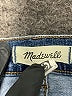 Madewell Chevron-herringbone Blue Jeans Size 31 waist (petite) - photo 7