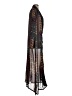 Boohoo 100% Polyester Black Kimono Size 4 - photo 4