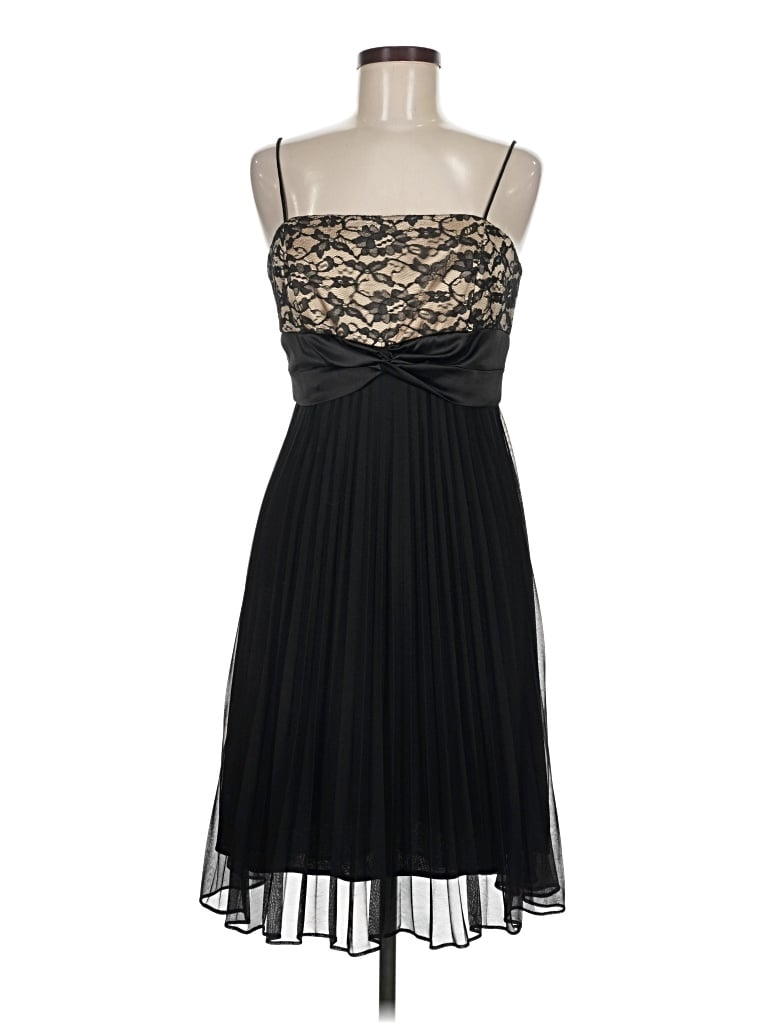Pre-owned Alex Evenings Cocktail Dress In Black