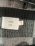 Luna Ivy Checkered-gingham Black Pullover Sweater Size S - photo 7