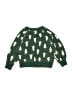 Hanna Andersson 100% Cotton Stars Green Pullover Sweater Size 3T - photo 2