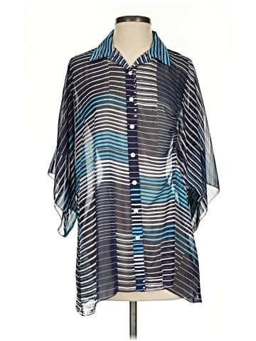 GUESS by Marciano Short Sleeve Blouse (view 1)
