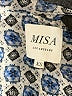 MISA Los Angeles 100% Polyester Blue 3/4 Sleeve Blouse Size XS - photo 7