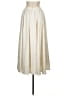 Hutch 100% Polyester Solid Ivory Formal Skirt Size 6 - photo 2