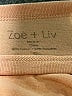 Zoe+Liv Tan Short Sleeve T-Shirt Size S - photo 7