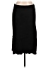 Kensie Solid Black Formal Skirt Size L - photo 1