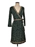 Max Studio Paisley Green Casual Dress Size S - photo 1