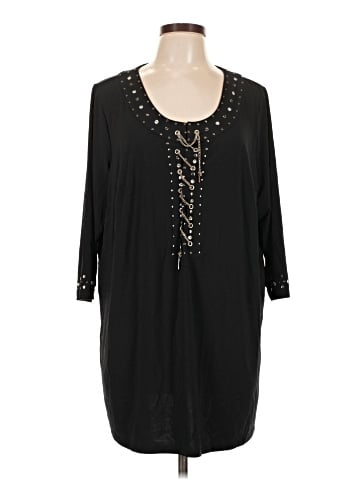 Roaman's 3/4 Sleeve Blouse (view 1)