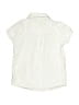 Assorted Brands 100% Cotton Solid Ivory White Short Sleeve Button-Down Shirt Size 100 cm / US 3-4 - photo 2