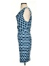 Tart Argyle Blue Cocktail Dress Size S - photo 5