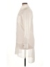 Halston 100% Silk Ivory Long Sleeve Silk Top Size XL - photo 5