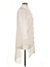 Halston 100% Silk Ivory Long Sleeve Silk Top Size XL - photo 4