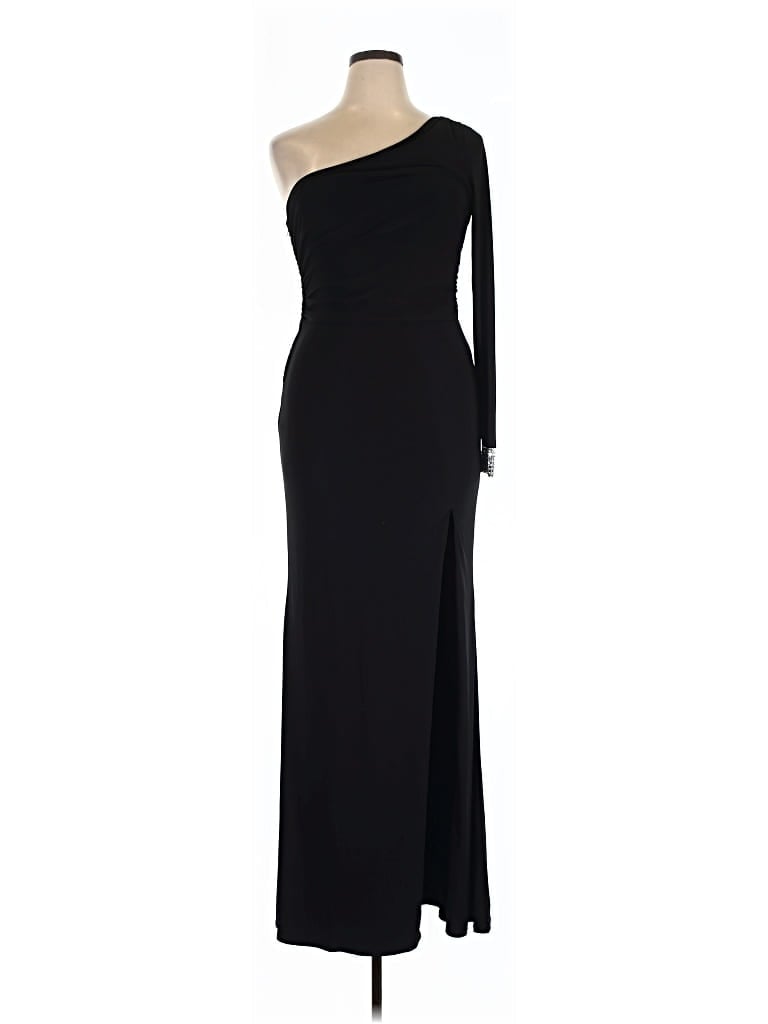 Pre-owned City Studio Cocktail Dress In Black