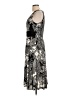 DressBarn Paisley Silver Cocktail Dress Size 10 - photo 5