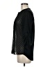 Calvin Klein Chevron-herringbone Black 3/4 Sleeve Blouse Size M - photo 5
