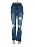 REVICE Hearts Blue Jeans Size 30 waist - photo 1
