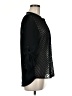 Calvin Klein Chevron-herringbone Black 3/4 Sleeve Blouse Size M - photo 4