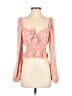 Altar'd State 100% Polyester Pink Long Sleeve Blouse Size S - photo 1