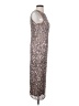 Mac Duggal 100% Polyester Metallic Silver Cocktail Dress Size 4 - photo 4