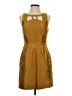 Maeve Solid Gold Cocktail Dress Size 2 - photo 1