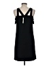 Ella Moss Solid Black Casual Dress Size M - photo 2