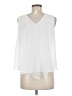 Thalia Sodi 100% Polyester White Sleeveless Blouse Size M - photo 2