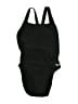 Speedo Solid Black One Piece Swimsuit Size 10 - photo 1