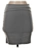 Windsor Solid Gray Casual Skirt Size S - photo 1