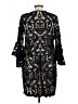 MSK Black Cocktail Dress Size 12 Petite - photo 1