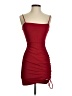 Windsor 100% Polyester Solid Burgundy Cocktail Dress Size S - photo 1