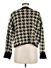 Max Studio Houndstooth Black Pullover Sweater Size M - photo 2