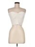 Blu Pepper Solid Ivory Sleeveless Top Size L - photo 1