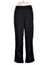 Nike 100% Polyester Solid Black Track Pants Size M - photo 1