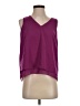 1.State 100% Polyester Purple Sleeveless Blouse Size XS - photo 1