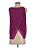 1.State 100% Polyester Purple Sleeveless Blouse Size XS - photo 2