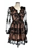 Boohoo 100% Polyester Black Cocktail Dress Size 12 - photo 1