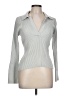 Toccin Solid Silver Pullover Sweater Size L - photo 1