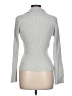Toccin Solid Silver Pullover Sweater Size L - photo 2