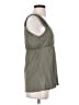 Santiki 100% Rayon Green Sleeveless Top Size S - photo 4