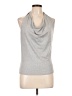 Unbranded 100% Polyester Silver Sleeveless T-Shirt Size L - photo 1
