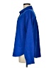 DKNY 100% Polyester Blue Long Sleeve Blouse Size M - photo 5