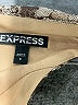 Express Brown Cocktail Dress Size 8 - photo 7